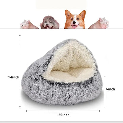 CozyNest™ Plush Pet Bed | Ultimate Comfort for Cats & Dogs