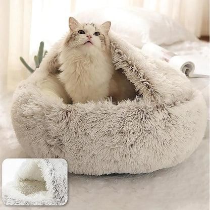 CozyNest™ Plush Pet Bed | Ultimate Comfort for Cats & Dogs