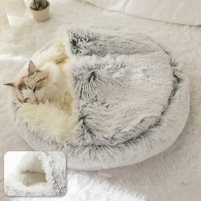 CozyNest™ Plush Pet Bed | Ultimate Comfort for Cats & Dogs